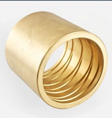 Precision Copper Gravity Die Casting Parts Untuk Komponen Mesin Logam Kuning