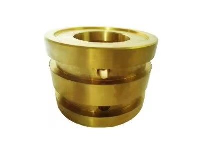 Bagian Casting Kuning Tembaga Kuning Disesuaikan Untuk Mesin Hardware