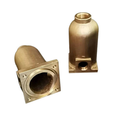 Perunggu Gravity Lost Wax Casting Parts Untuk Layanan Mesin CNC Presisi Tinggi