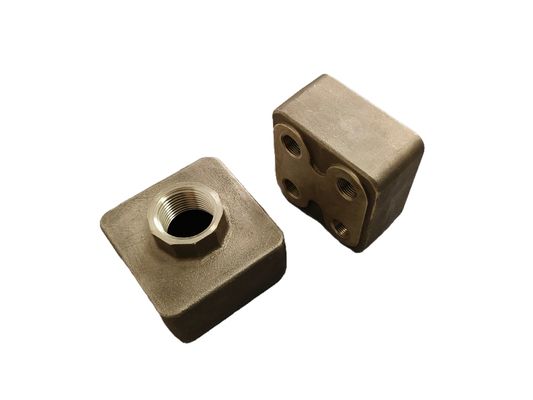 Industri Casting Bagian Kuningan Presisi Tinggi Die Casting Erosion Resistant