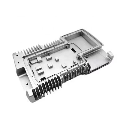 Die Casting Aluminium Radiator untuk ukuran yang disesuaikan dan gambar pelanggan yang diperlukan