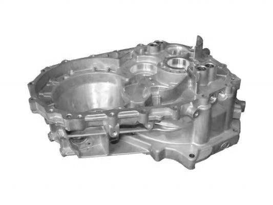 Custom Logo Precision Die Casting Bagian Aluminium Dengan Lapisan Seng Dan Ukiran