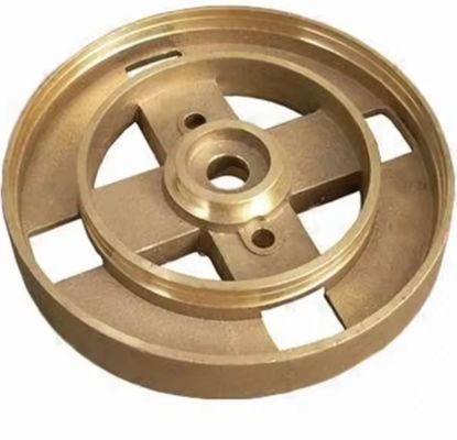 Mesin Metal Investasi Casting Bagian Aluminium Precision Bagian Permukaan Selesai