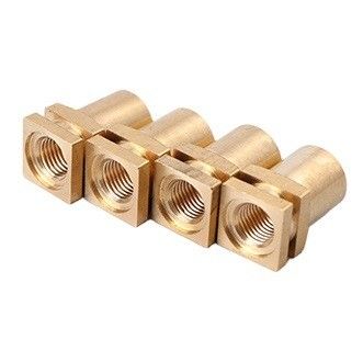 ISO Standard Brass Lost Wax Investment Castings Untuk Bagian Tembaga
