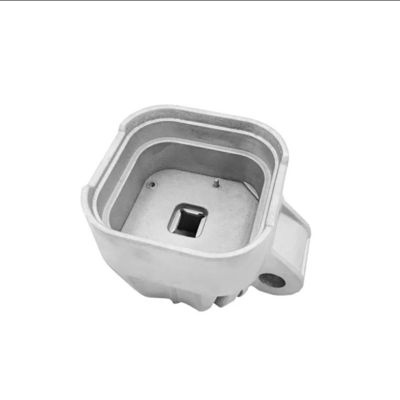 Mesin Basis Flange Die Casting Baja Paduan Seng Aluminium Kustom Pengecoran Pasir Tembaga