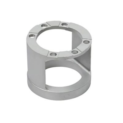 Mesin Basis Flange Die Casting Baja Paduan Seng Aluminium Kustom Pengecoran Pasir Tembaga