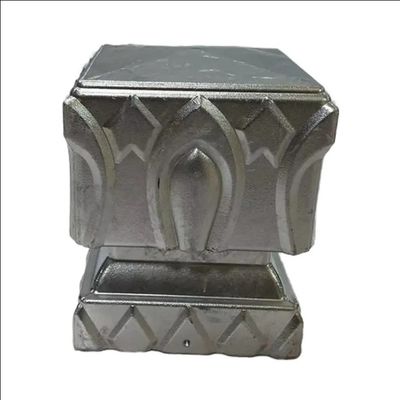Tembaga Metal Die Custom Sand Casting untuk Bahagian Post Pagar Aluminium Baja Tidak Berlemak