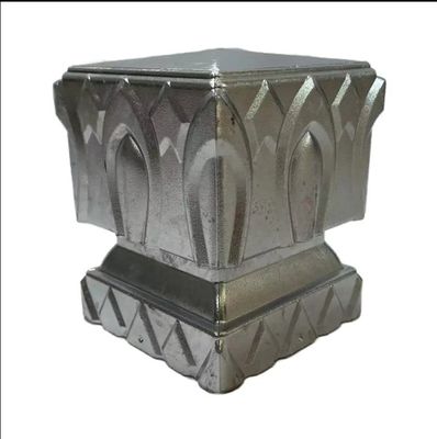 Tembaga Metal Die Custom Sand Casting untuk Bahagian Post Pagar Aluminium Baja Tidak Berlemak