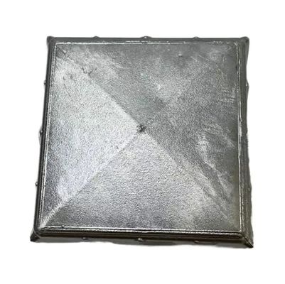Tembaga Metal Die Custom Sand Casting untuk Bahagian Post Pagar Aluminium Baja Tidak Berlemak