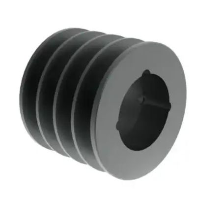 Bagian cetakan pasir yang dapat disesuaikan Lampu hilang Aluminium Goresan Drive Pulleys Roda