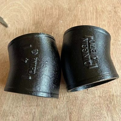 Customized Color Sand Casting Components Iron Pipe Fittings Erosion Resistant