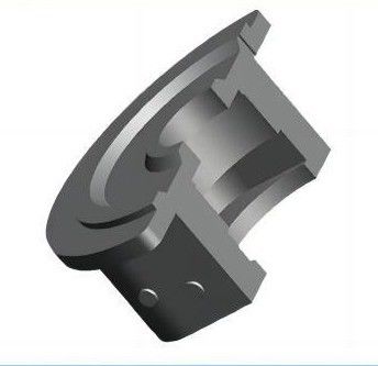 Bagian casting aluminium besi tembaga stainless steel dengan perawatan permukaan