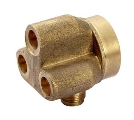 Perunggu logam tembaga die casting suku cadang untuk mesin industri