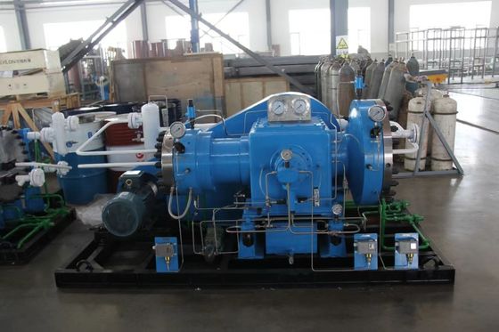 Kompresor Diafragma Stasiun Pengisian Bahan Bakar Hidrogen Tahan Ledakan Kemurnian Tinggi Untuk Lab