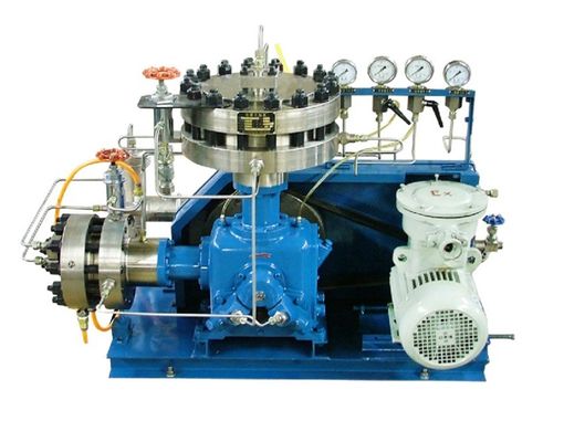 Kompresor Diafragma Gas Udara Hidrogen Mesin Disesuaikan Proses By-k1 Model Direct Driven