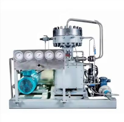 Helium He Chlorine Gas Diaphragm Gas Compressor Udara Kompresor Hidrogen Diaphragm