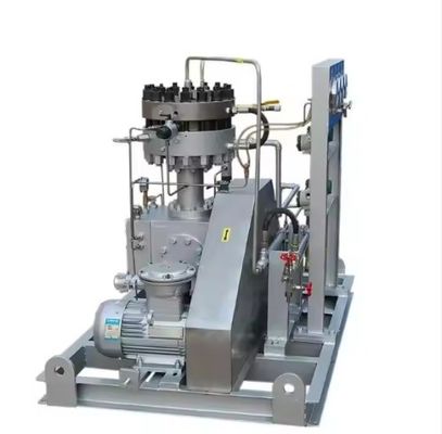 Helium He Chlorine Gas Diaphragm Gas Compressor Udara Kompresor Hidrogen Diaphragm