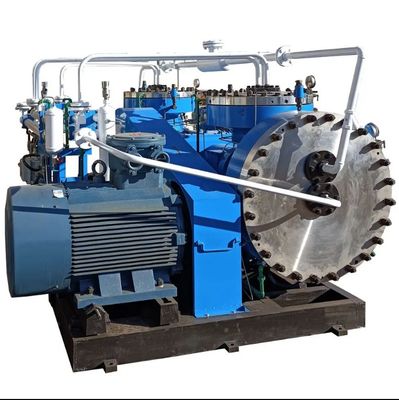 Kompresor Diafragma Gas Air Hidrogen 55kw Hidrogen Efisiensi Kerja Tinggi Inlet 2mpa Aliran Pelepasan 240nm3/h H2